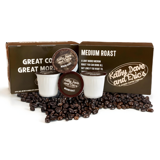 12 Pack- Single Serve Pods, Medium Roast