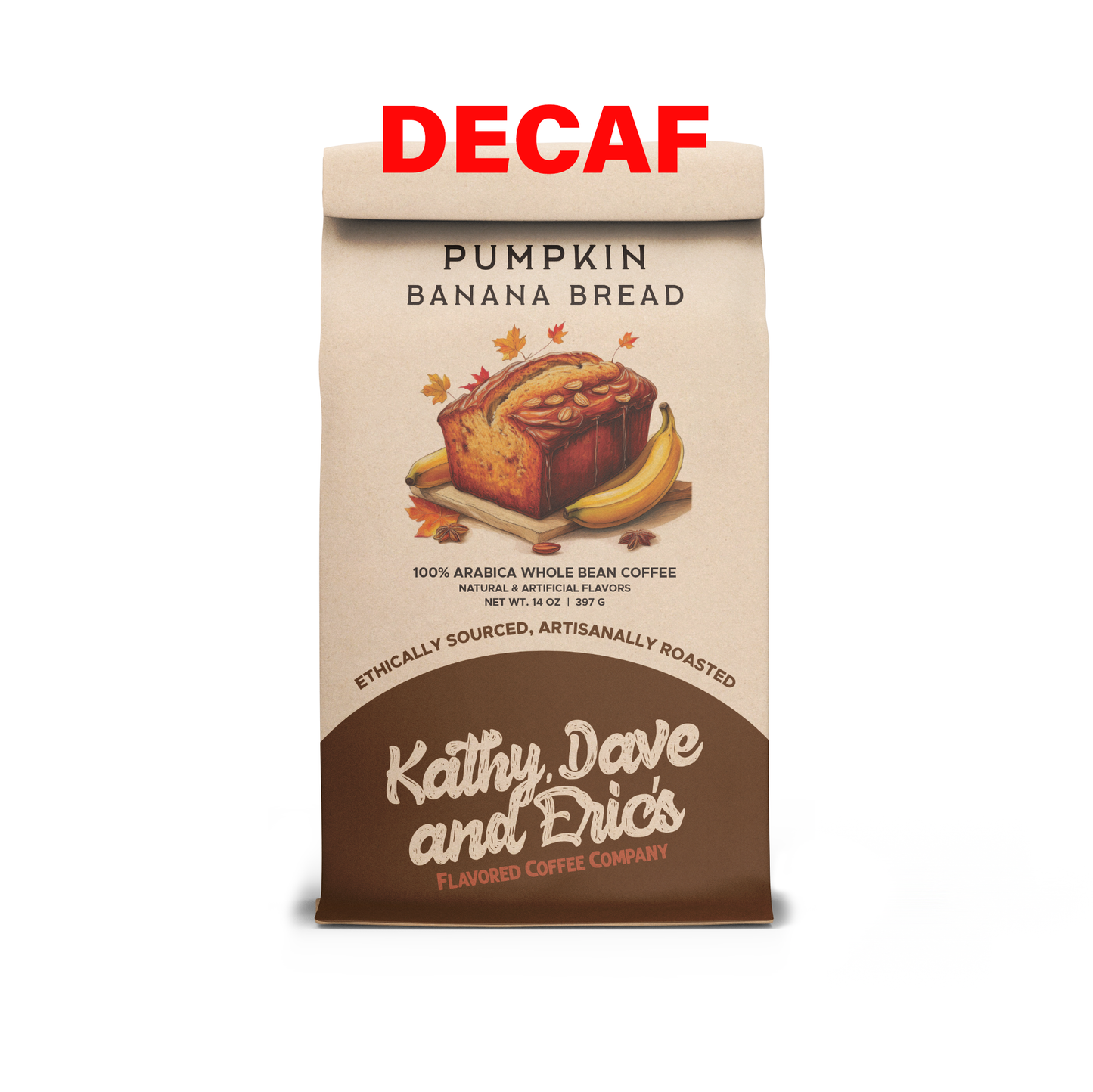 Pumpkin Banana Bread DECAF